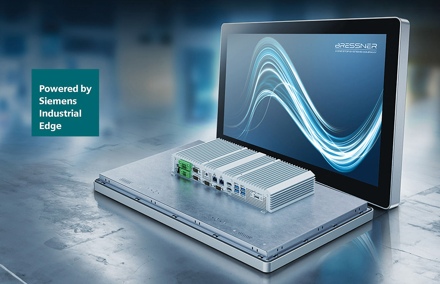 Zusammenarbeit für Siemens Industrial Edge Certified Panel-PCs