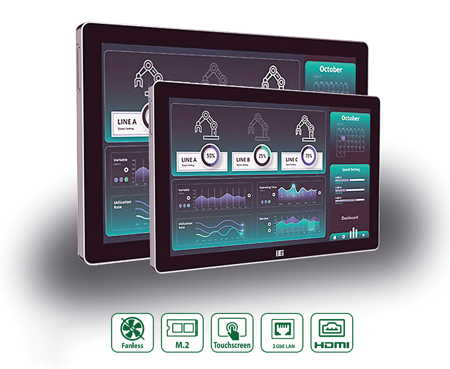 Fanless All-in-One PC with ARM architecture