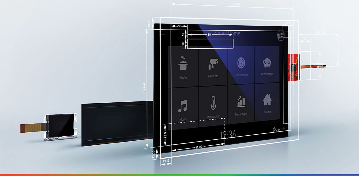 Von individuellen Displays bis zu kundenspezifischen HMI-Lösungen